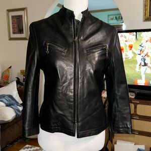 Imogene + Willie RARE limited production Cass Women’s Leather Jacket - MED